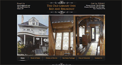 Desktop Screenshot of oldlibraryinnny.com